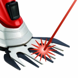 Einhell Akku Gras- und Strauchschere GE-CG 7,2 Li (7,2 V/1300 mAh, max. 85 min Betriebszeit, Schnittbreite Grasmesser/Strauchmesser 85/130 mm) -