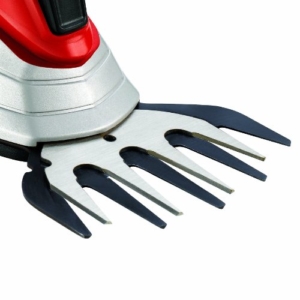 Einhell Akku Gras- und Strauchschere GE-CG 7,2 Li (7,2 V/1300 mAh, max. 85 min Betriebszeit, Schnittbreite Grasmesser/Strauchmesser 85/130 mm) -