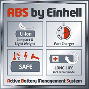 Einhell Akku Rasentrimmer GE-CT 18 Li Set Power X-Change (Lithium Ionen, 18 V, 24 cm Schnittbreite, teleskopierbar, inkl. 2,0 Ah Akku und Ladegerät) -