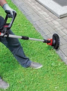 Einhell Akku Rasentrimmer GE-CT 18 Li Set Power X-Change (Lithium Ionen, 18 V, 24 cm Schnittbreite, teleskopierbar, inkl. 2,0 Ah Akku und Ladegerät) -