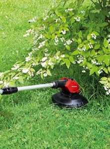 Einhell Akku Rasentrimmer GE-CT 18 Li Set Power X-Change (Lithium Ionen, 18 V, 24 cm Schnittbreite, teleskopierbar, inkl. 2,0 Ah Akku und Ladegerät) -