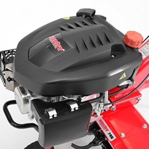 HECHT Benzin-Gartenfräse 746 Motor-Hacke Boden-Fräse Kultivator (5,1 PS Motorleistung, 36 oder 60cm Arbeitsbreite, 6 Kreisel mit je 4 Zinken) -