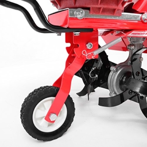 HECHT Benzin-Gartenfräse 746 Motor-Hacke Boden-Fräse Kultivator (5,1 PS Motorleistung, 36 oder 60cm Arbeitsbreite, 6 Kreisel mit je 4 Zinken) -