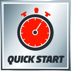 Einhell Benzin Rasenmäher GH-PM 40 P (1,6 kW, 40 cm Schnittbreite, 3-fache Schnitthöhenverstellung 32-62 mm, 45 l Fangsack) -