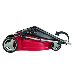 Einhell Elektro Rasenmäher GC-EM 1536 (1500 W, 36 cm Schnittbreite, 38 l Fangsack, 25-65 mm Schnitthöhe, Highwheeler) -
