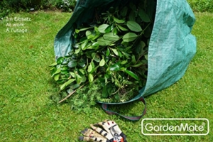 GardenMate® 2x 500L Gartensack PROFESSIONAL aus robustem Polypropylen-Gewebe (PP) -